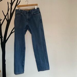 Duluth Trading Co Men's Relaxed Fit Jeans - Dark Blue